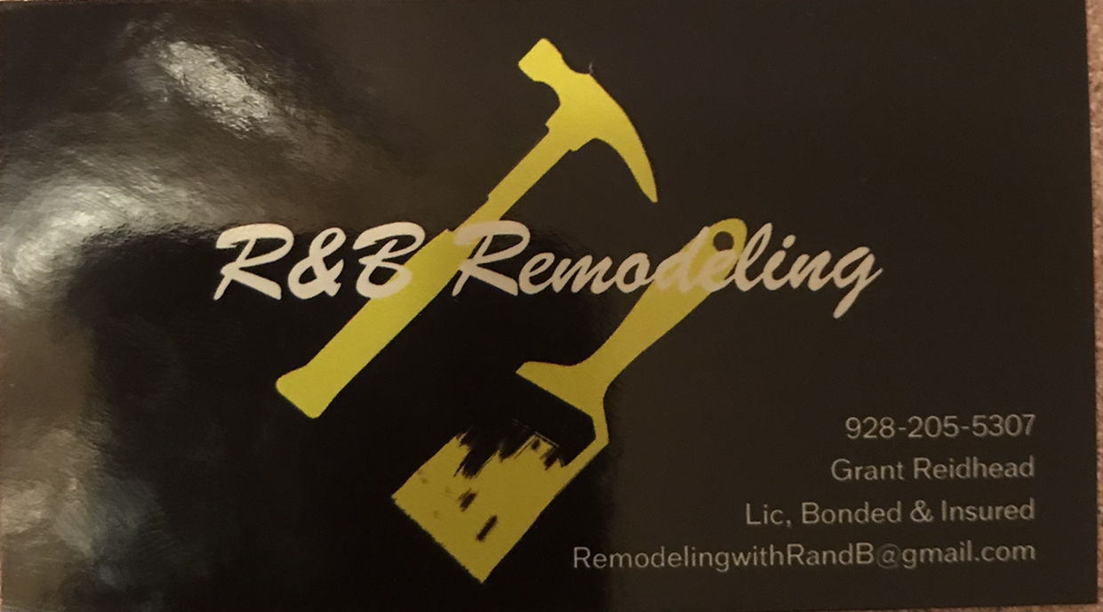 Logo for R & B Remodeling