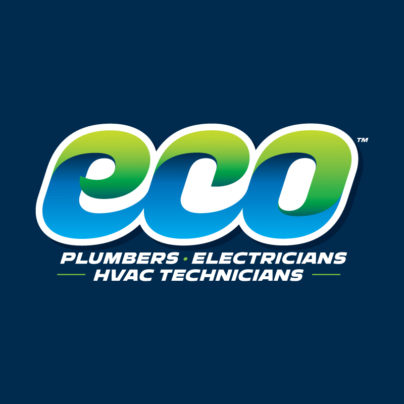 Logo for Eco Plumbers, Electricians, and HVAC Technicians