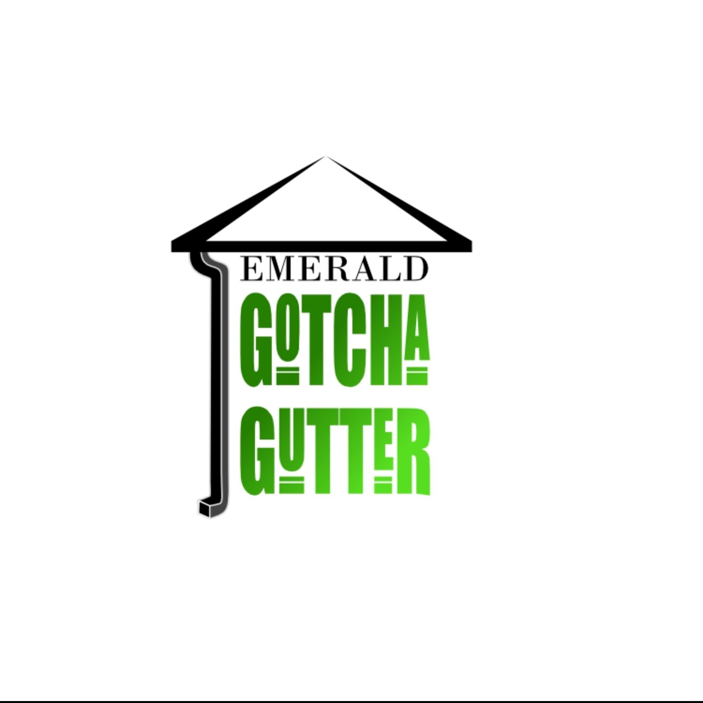 Logo for Emerald Gotcha Gutters