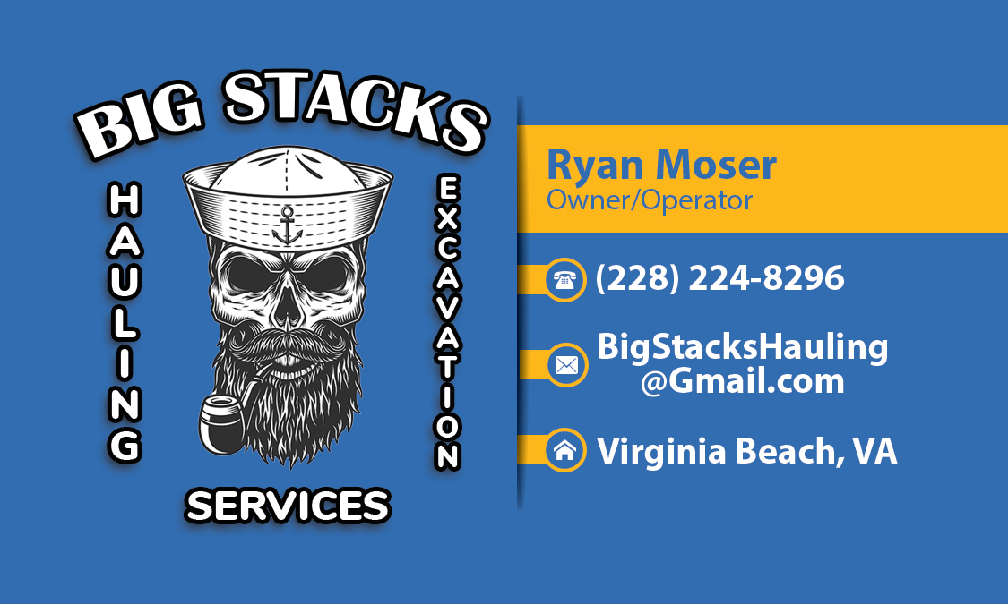 Logo for Big Stacks Hauling Services LLC