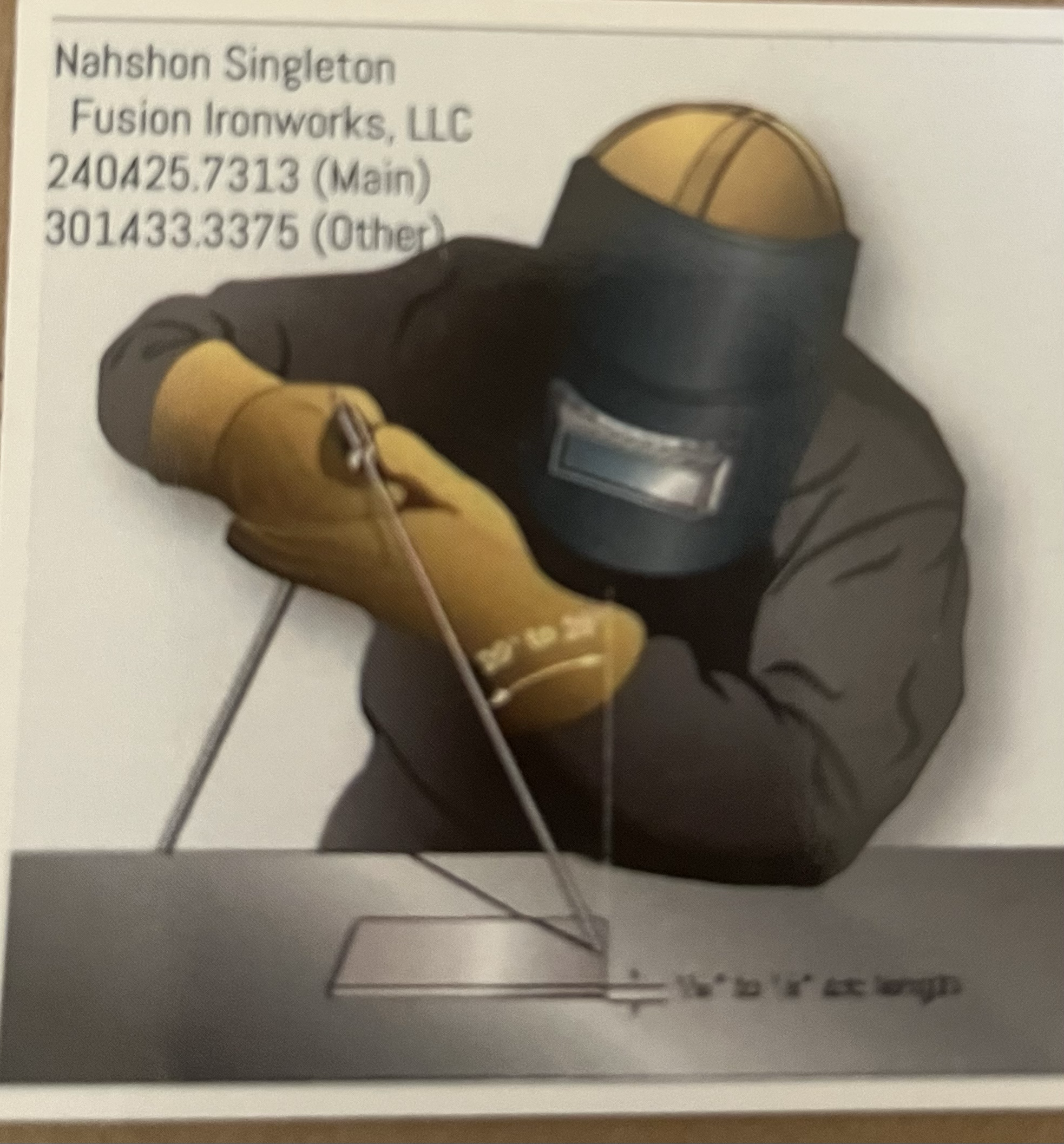 Logo for Fusion Ironworks LLC