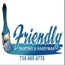 Logo for Friendly Painting & Handyman Services