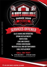 Avatar for Always available garage door service