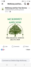 Avatar for McKinney and Son Tree Service