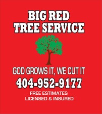 Logo for Big Red Tree Service LLC
