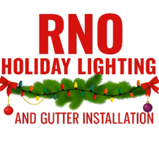 Logo for RNO Holiday Lighting and Gutter Installation