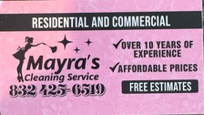 Logo for Mayra’s Cleaning Service