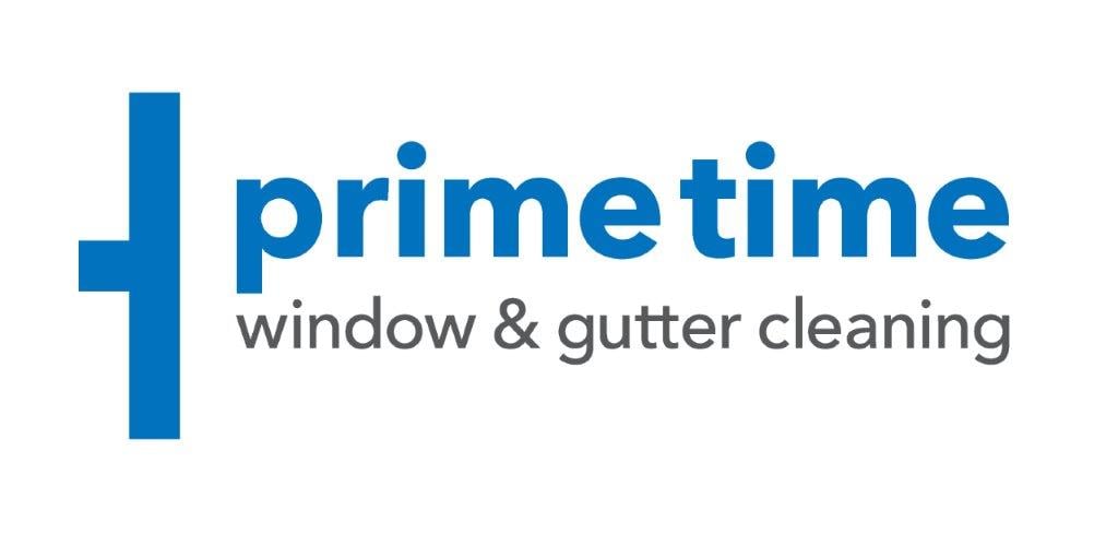 Logo for Prime Time Window & Gutter Cleaning Inc