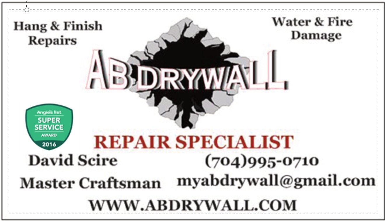 Logo for AB Drywall Repair Specialist