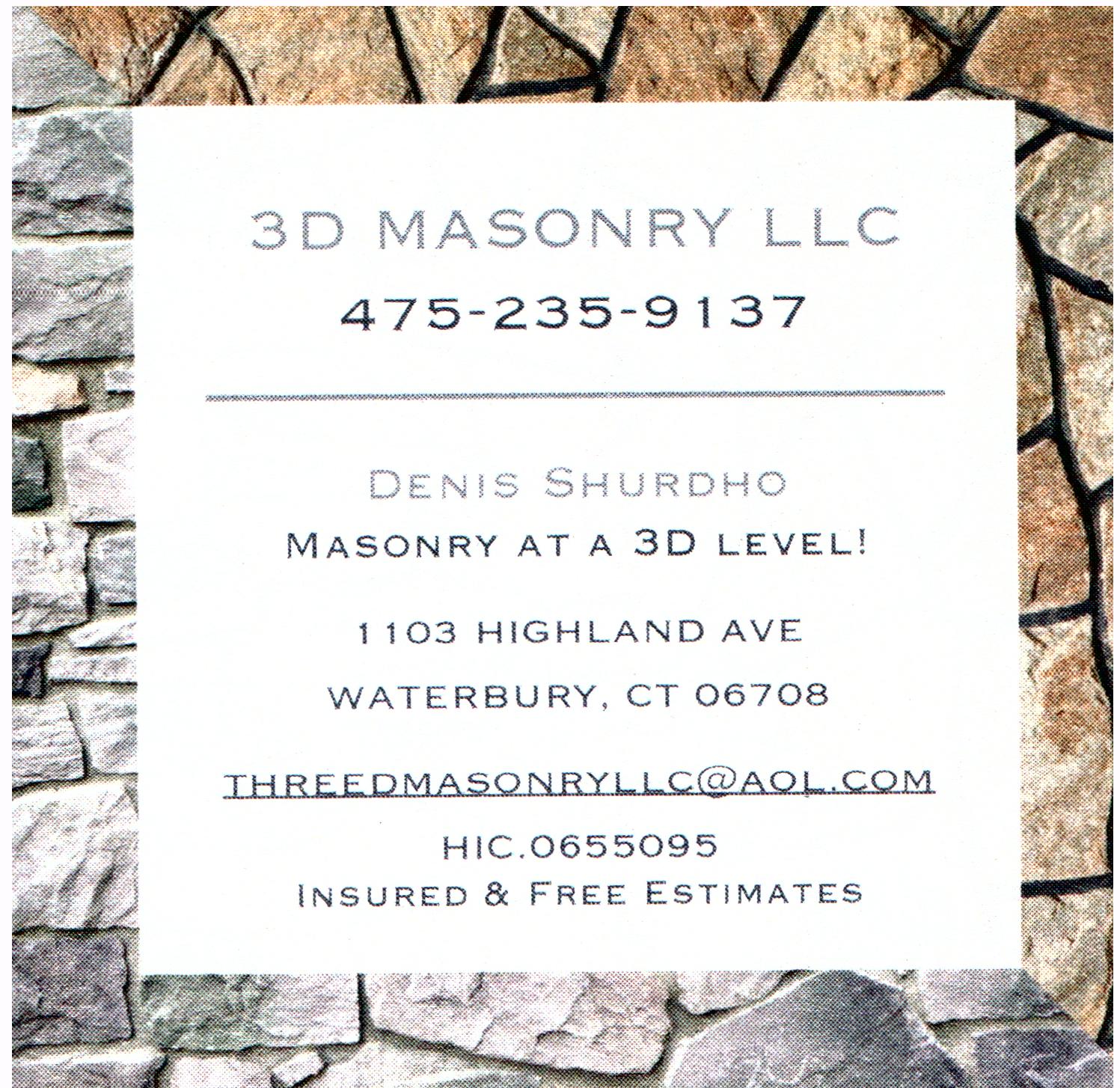 Avatar for 3D Masonry LLC