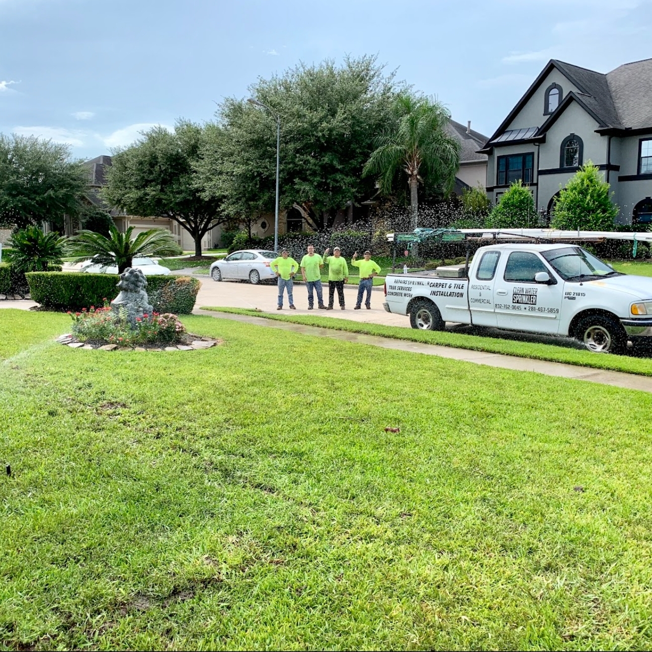 Logo for Clean Water Sprinklers