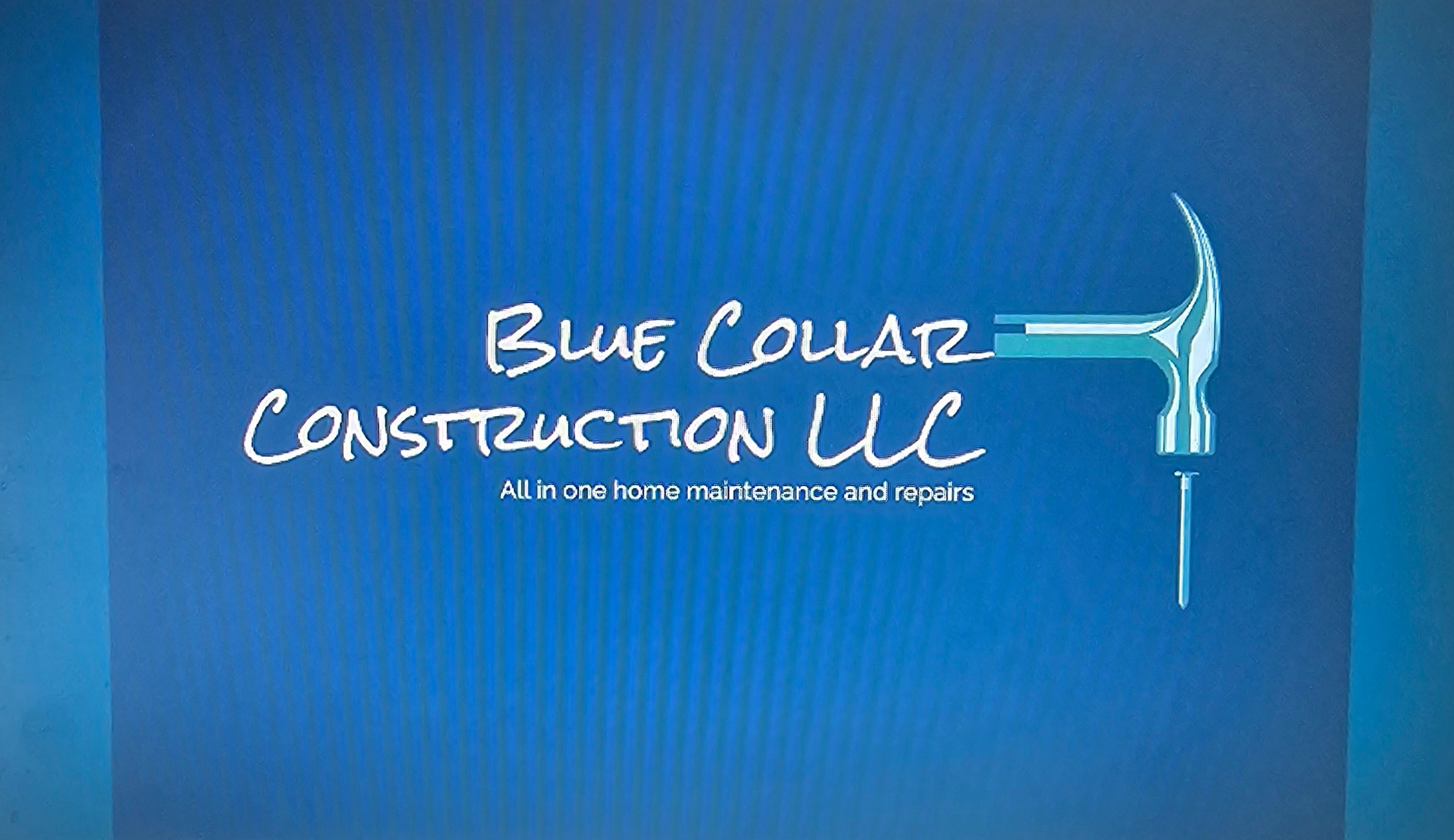 Logo for Blue-Collar Construction