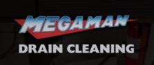 Logo for Mega Man Drain Cleaning