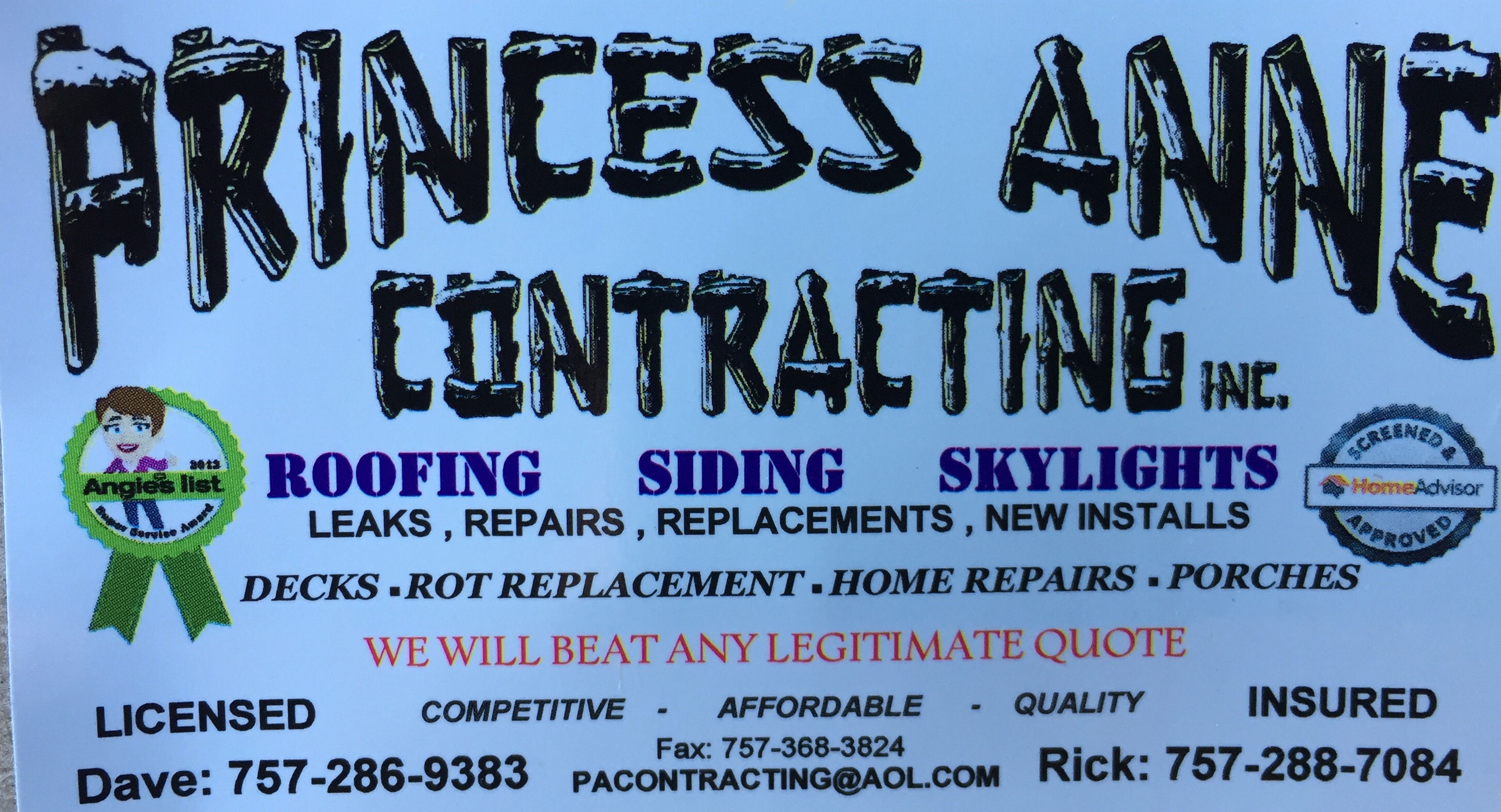 Avatar for Princess Anne Contracting Inc