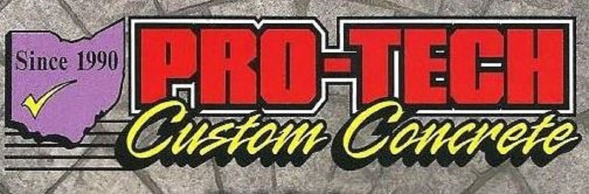 Logo for PRO-TECH CUSTOM CONCRETE