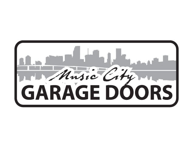 Logo for Music City Garage Doors