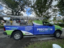 Logo for Precision ProWash of Miami