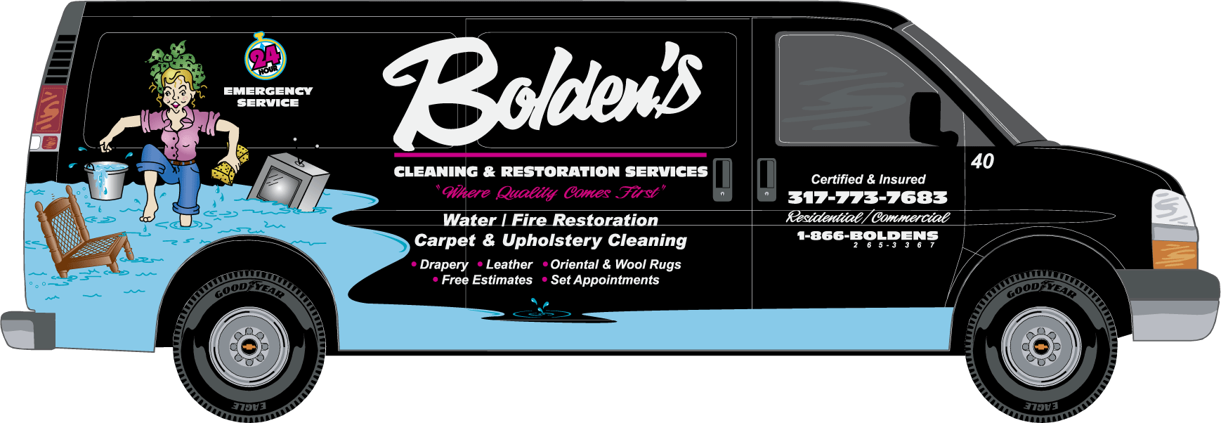 Bolden's Cleaning & Restoration Service logo