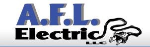 Logo for A F L Electric