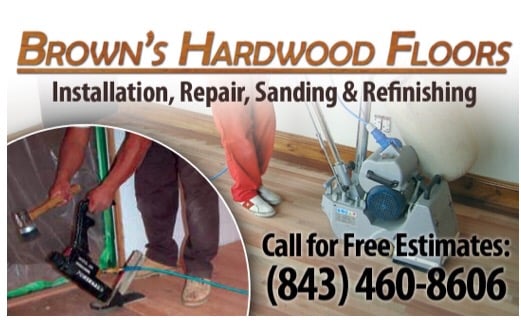 Logo for Brown's Hardwood Floors LLC