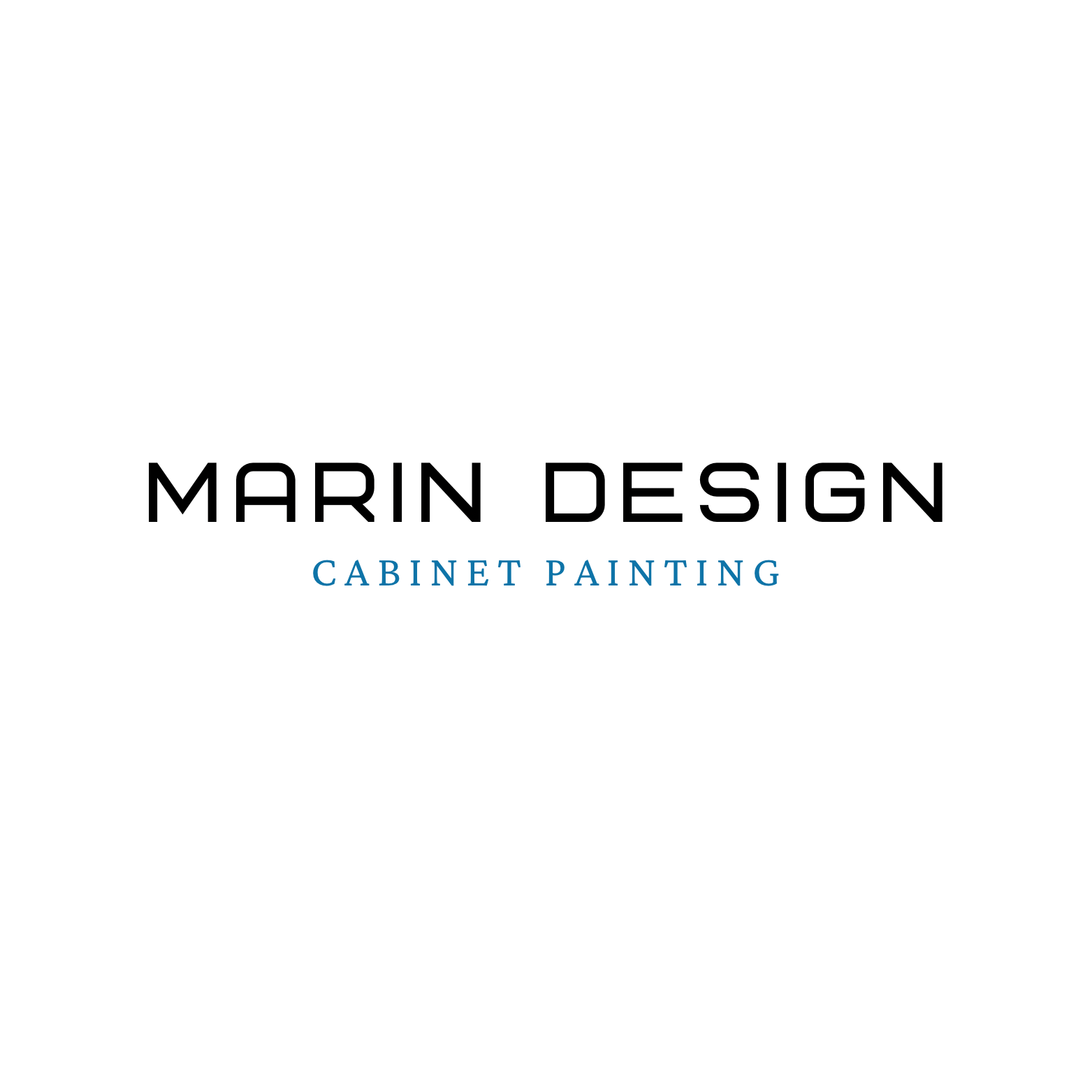Logo for Marin Design Cabinet Painting