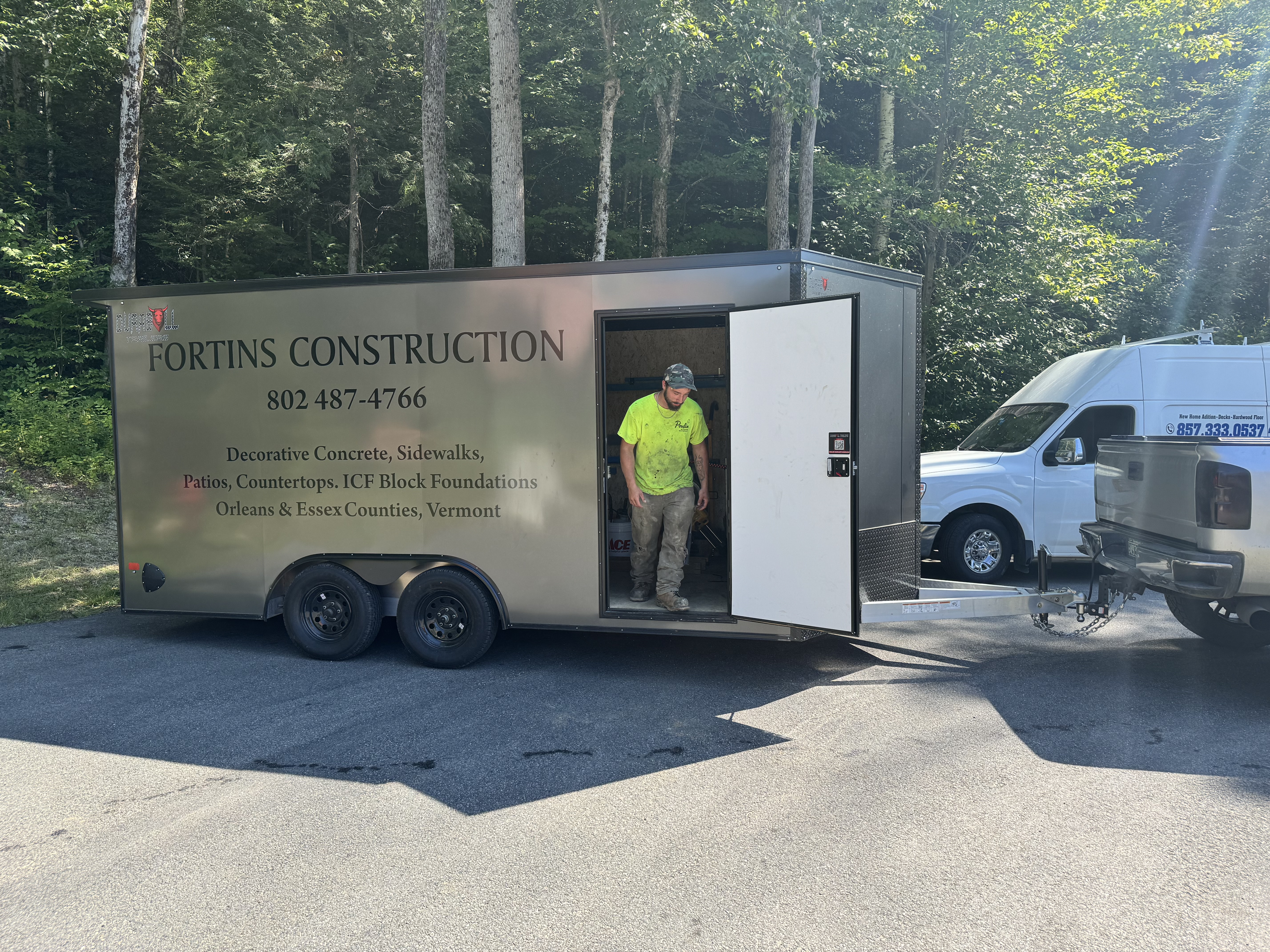 Logo for Fortin’s Construction