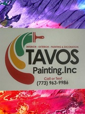 Logo for Tavos Painting INC.