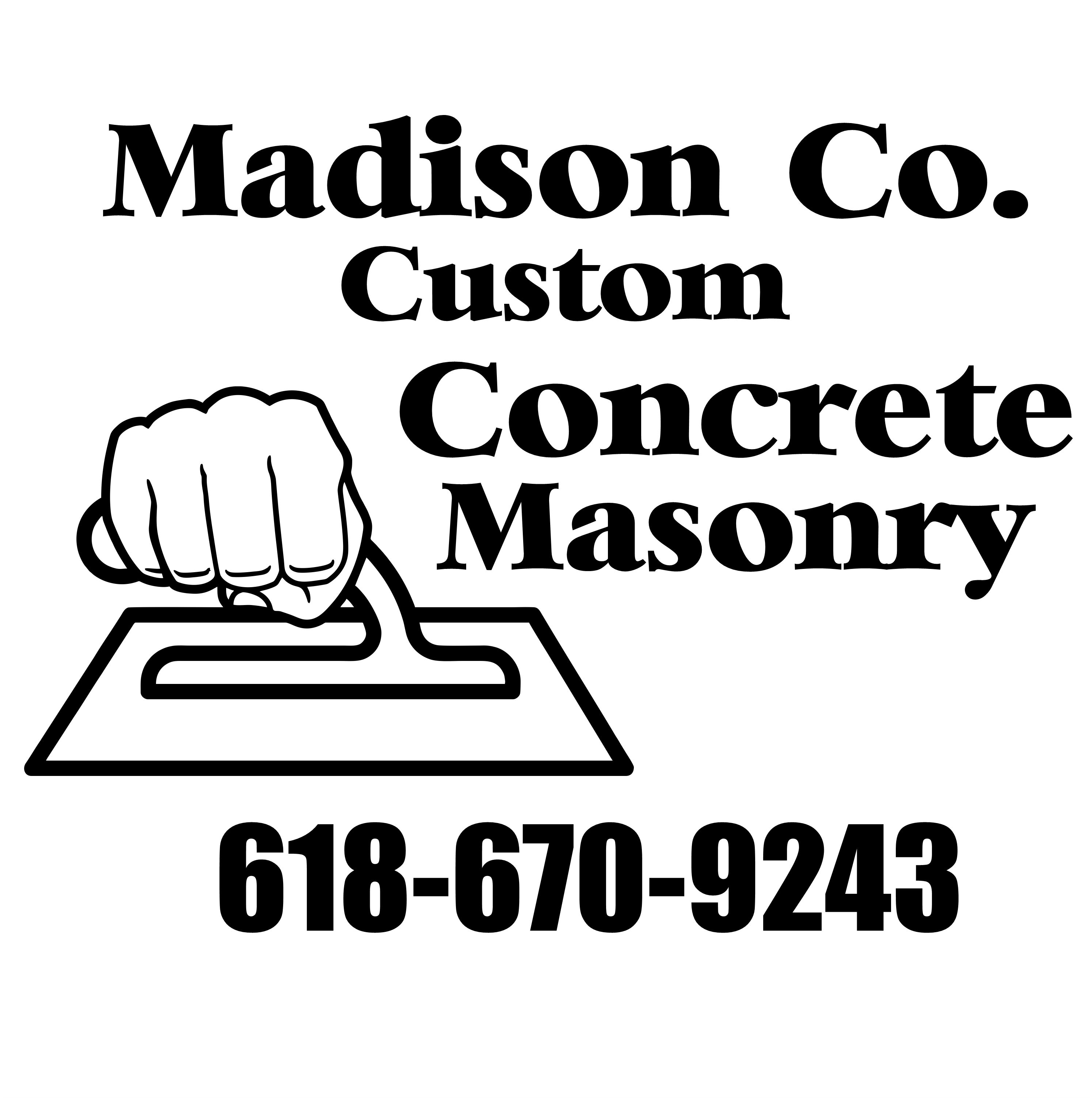 Logo for Madison County Custom Concrete