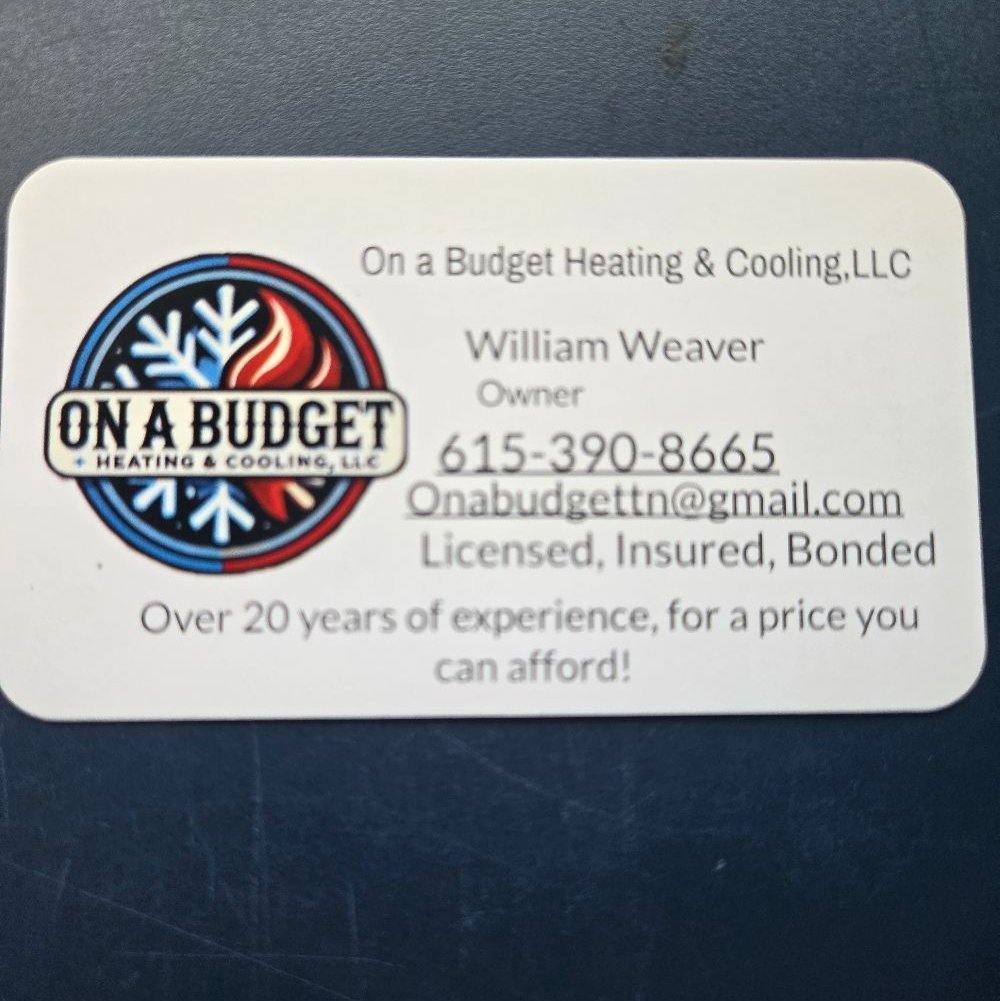 Avatar for On a Budget Heating & Cooling