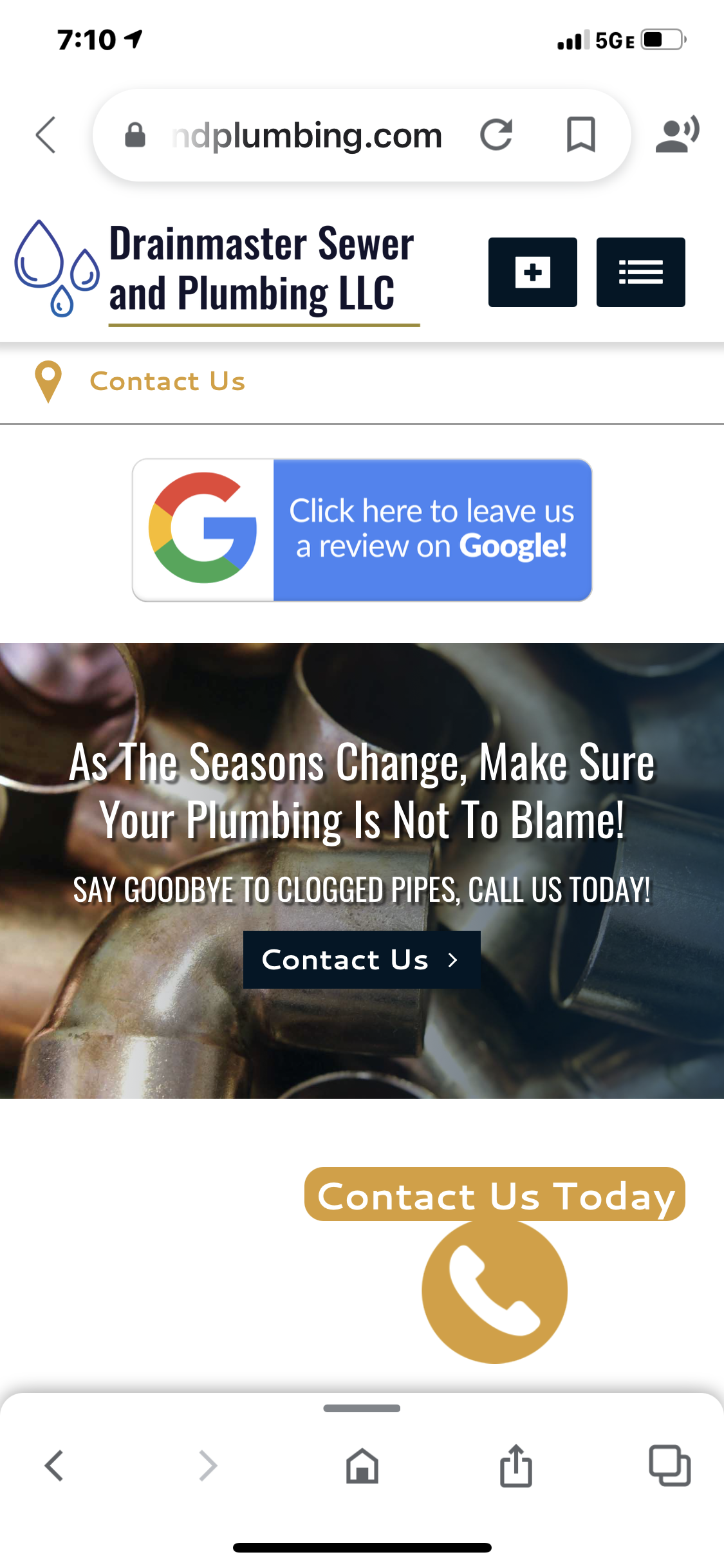 Drainmaster Sewer and Plumbing LLC logo