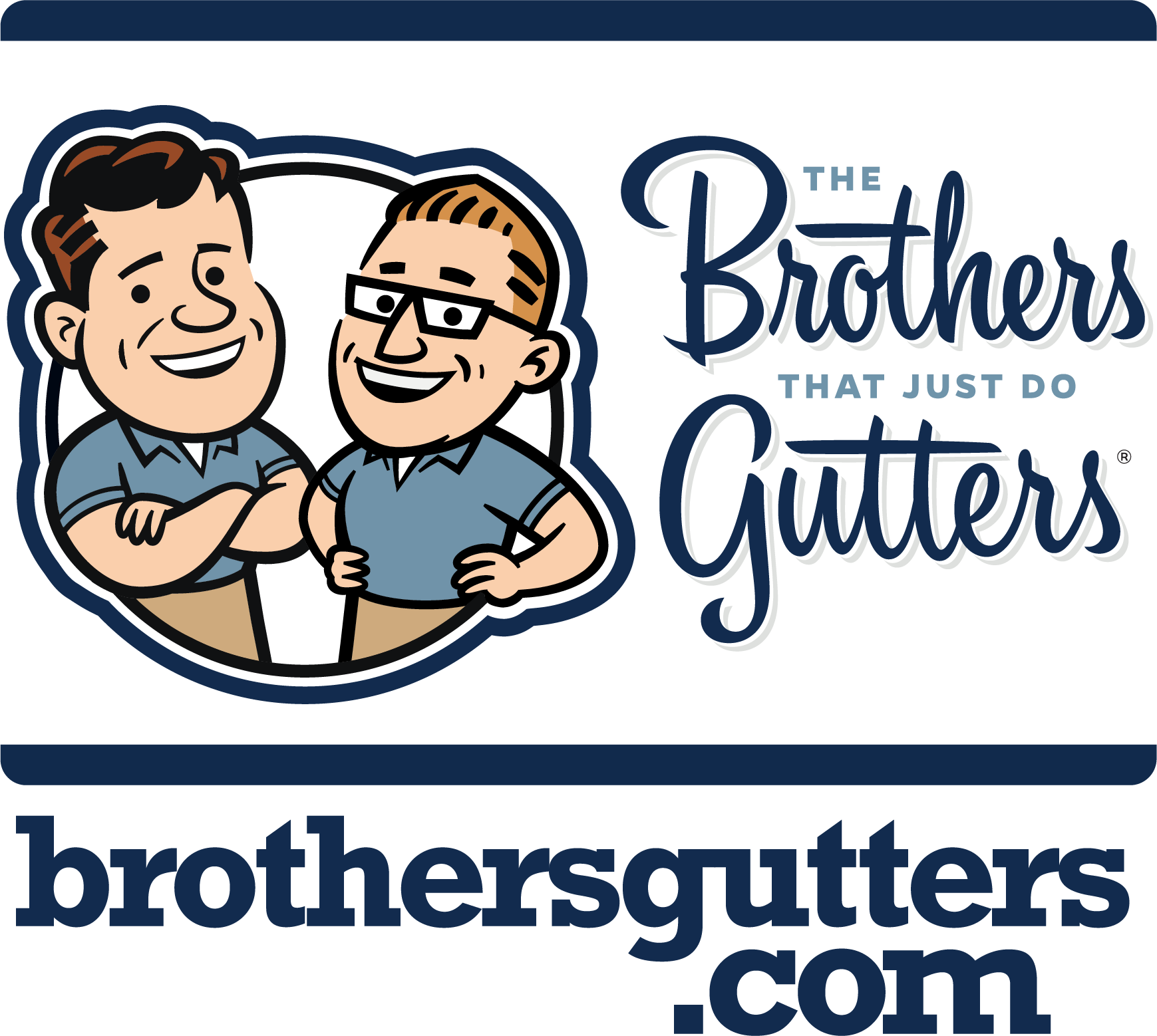 Logo for The Brothers That Just Do Gutters