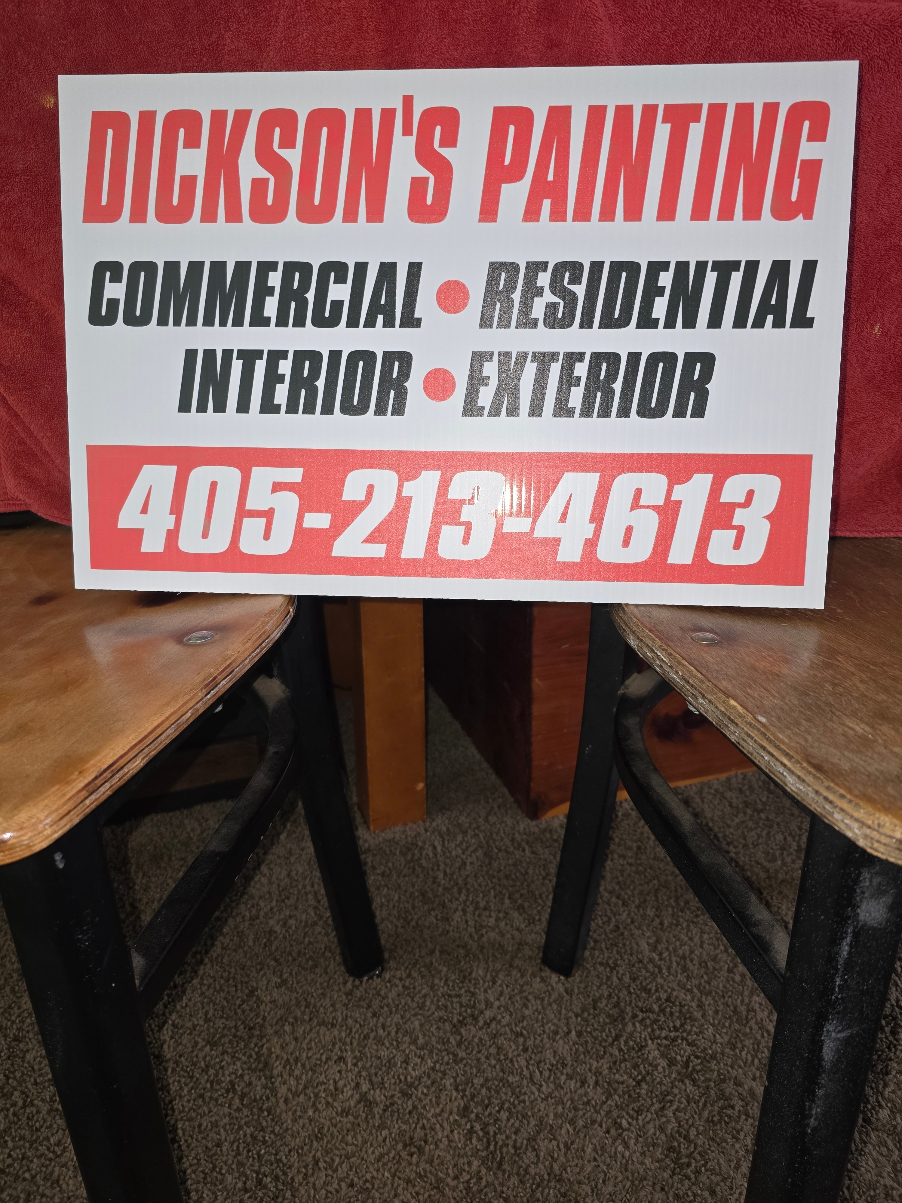 Logo for Dickson's Painting