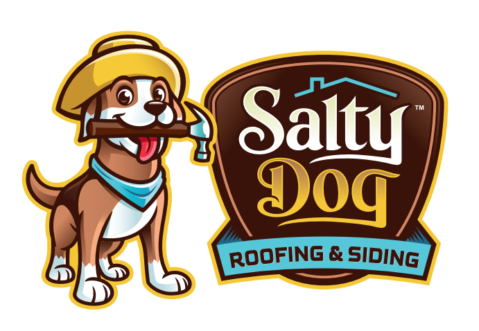 Logo for Salty Dog Roofing and Siding