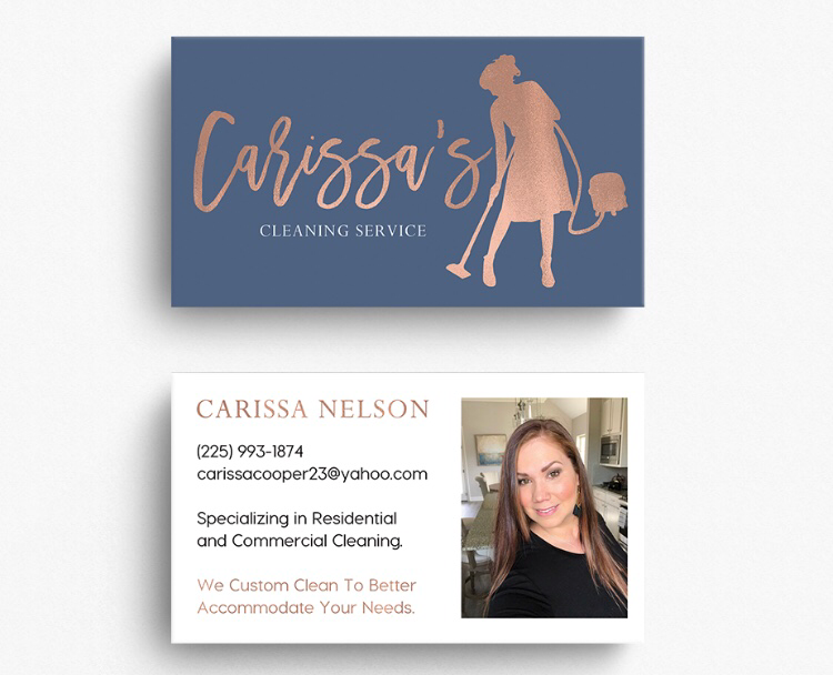 Logo for Carissa's Cleaning