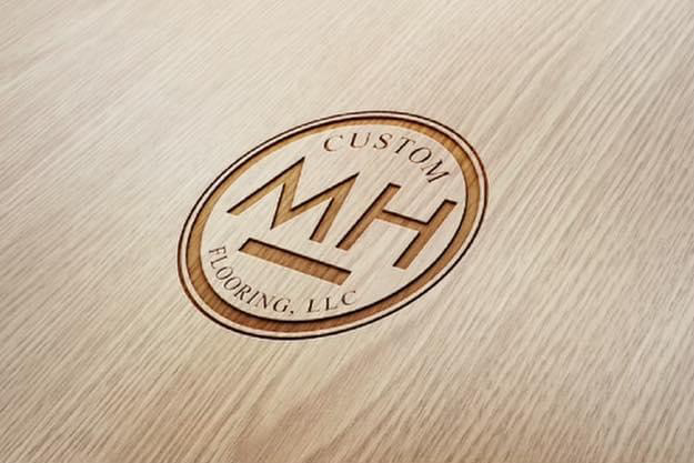 Logo for MH Custom Flooring LLC