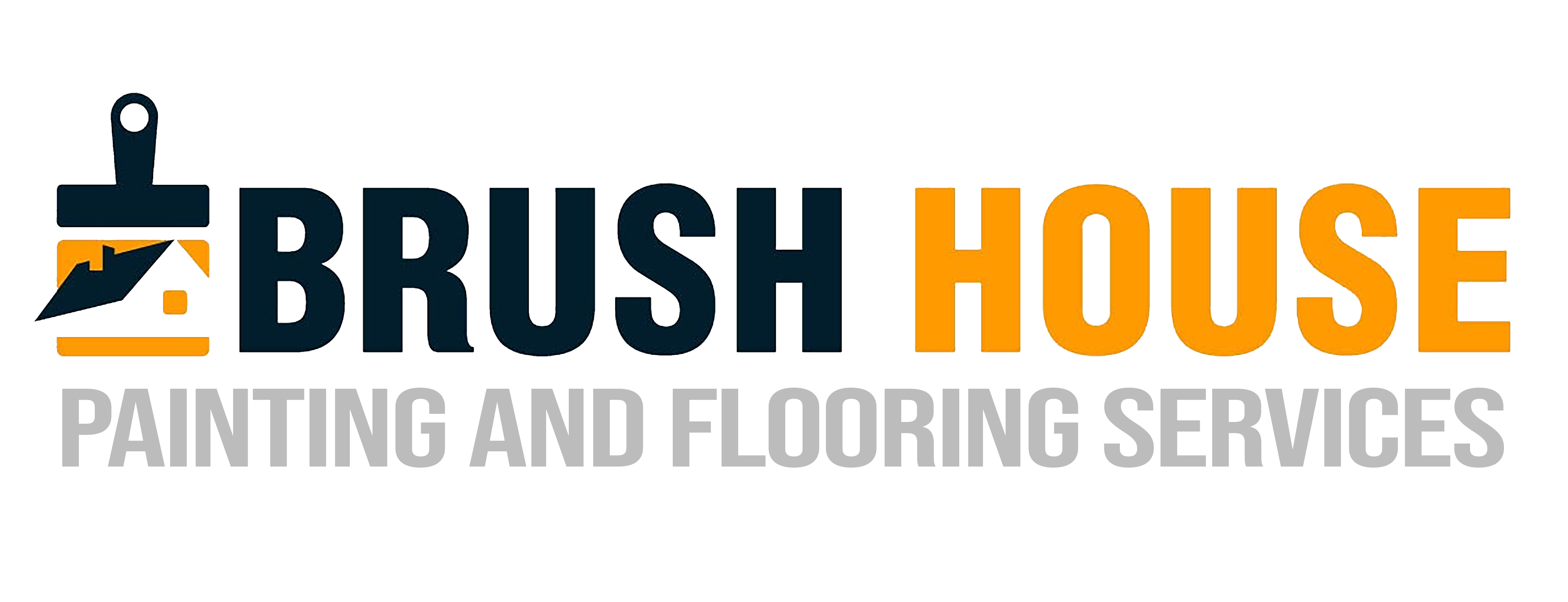 Logo for Brush House Painting and Flooring Services
