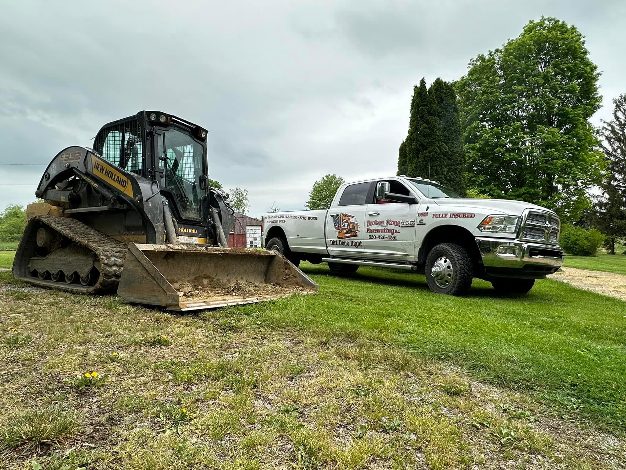 Broken Stone Excavating LLC logo