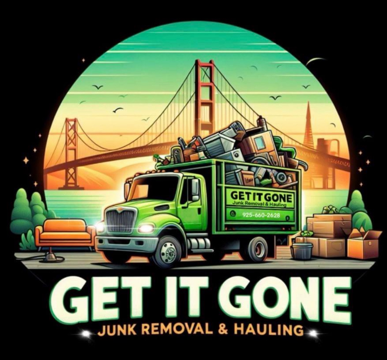 Logo for Get It Gone Junk Removal & Hauling
