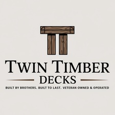 Logo for Twin Timber Decks LLC