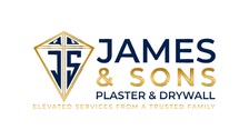 Logo for James & Sons Plaster & Drywall