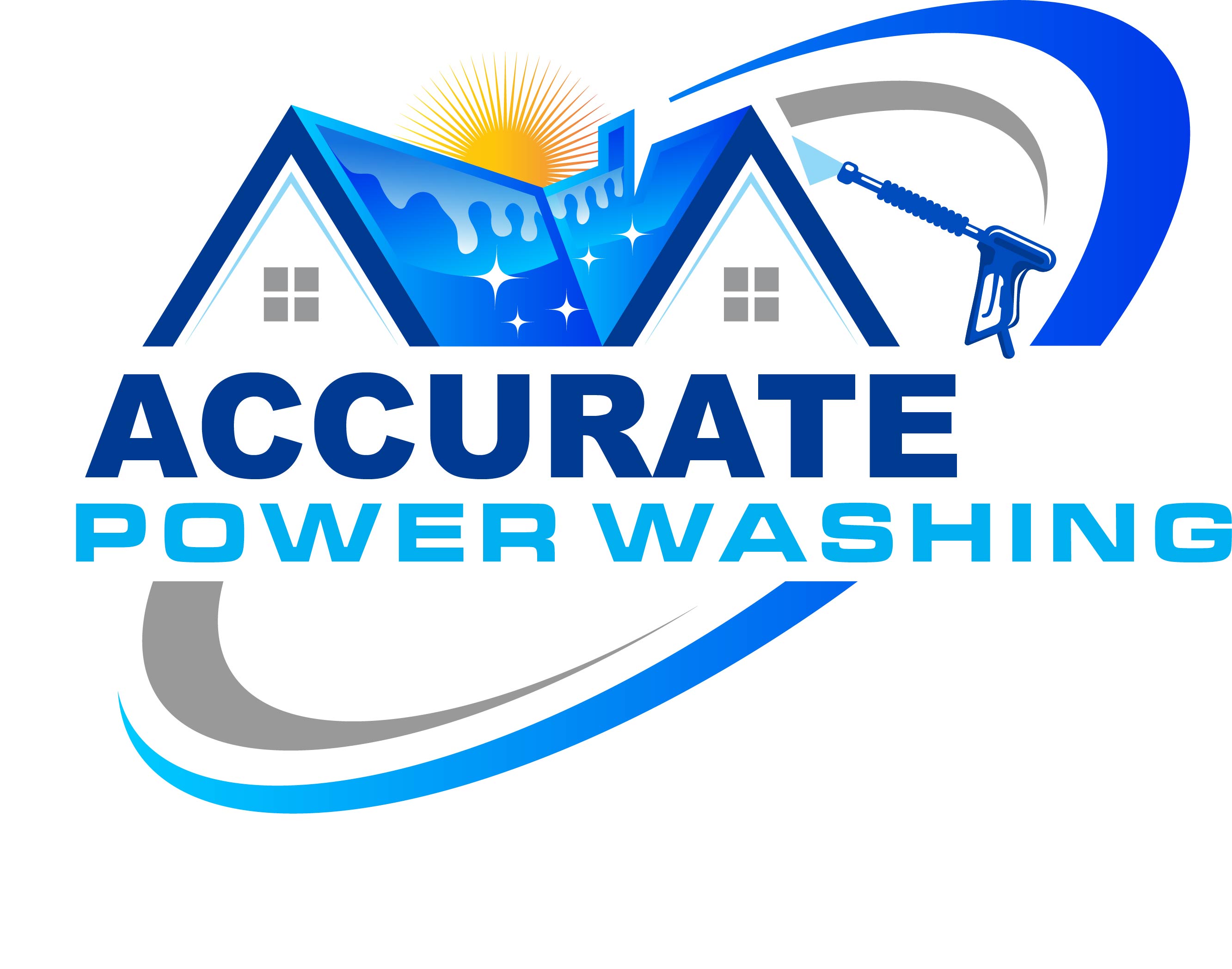 Logo for Accurate Power Washing