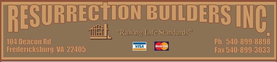 Logo for Resurrection Builders, Inc.