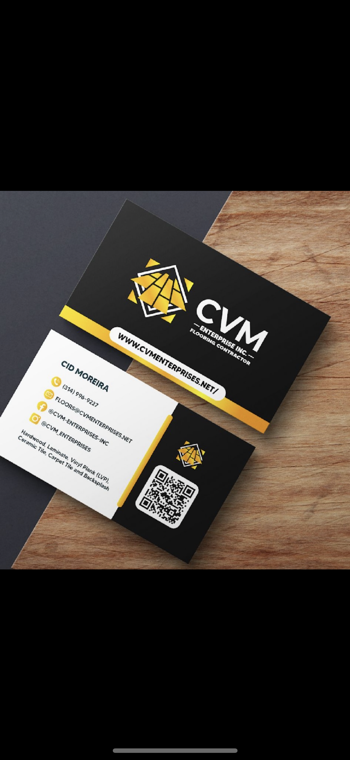 Logo for CVM Enterprises, Inc.