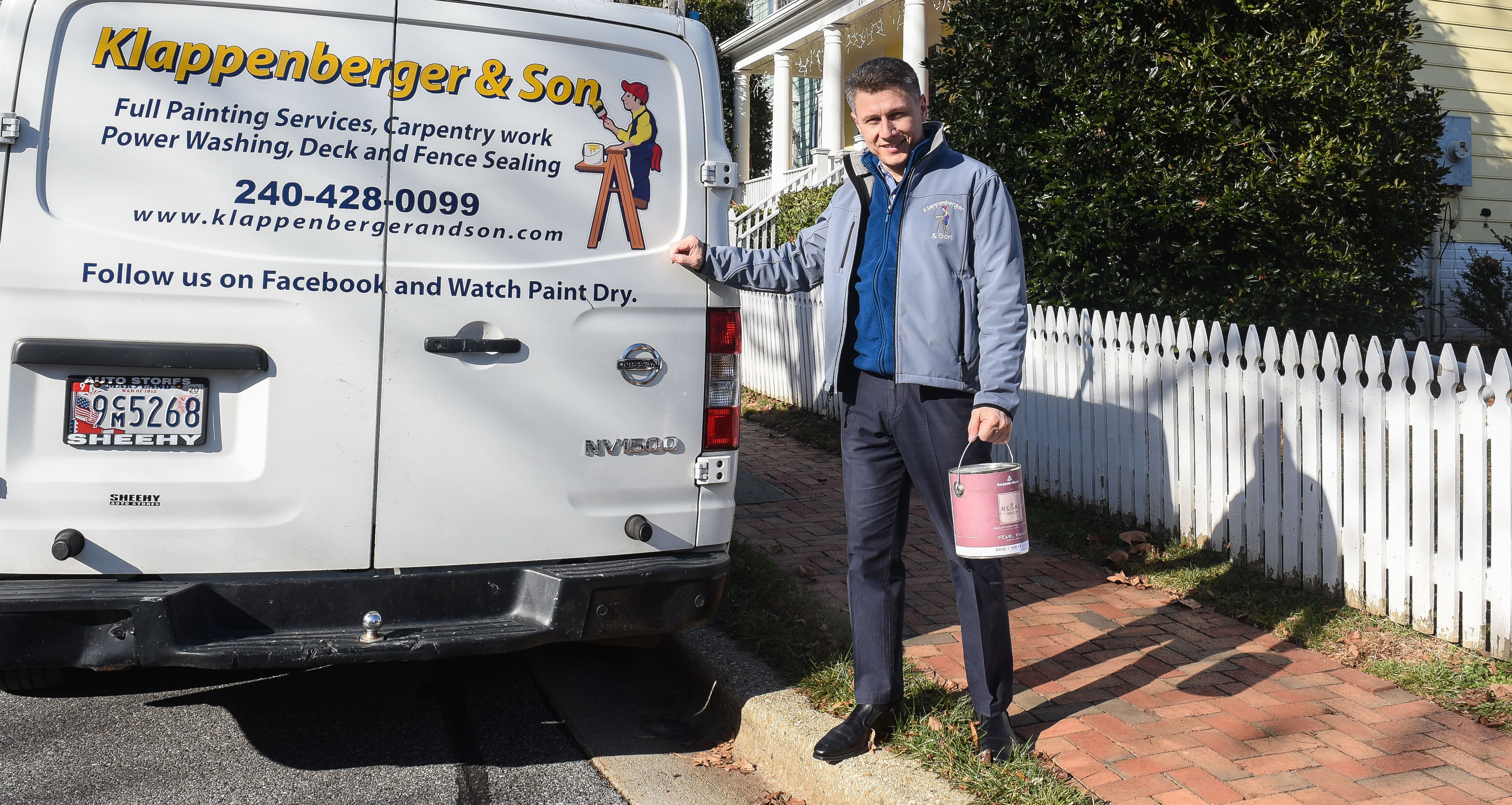 Logo for Klappenberger and Son of Montgomery County