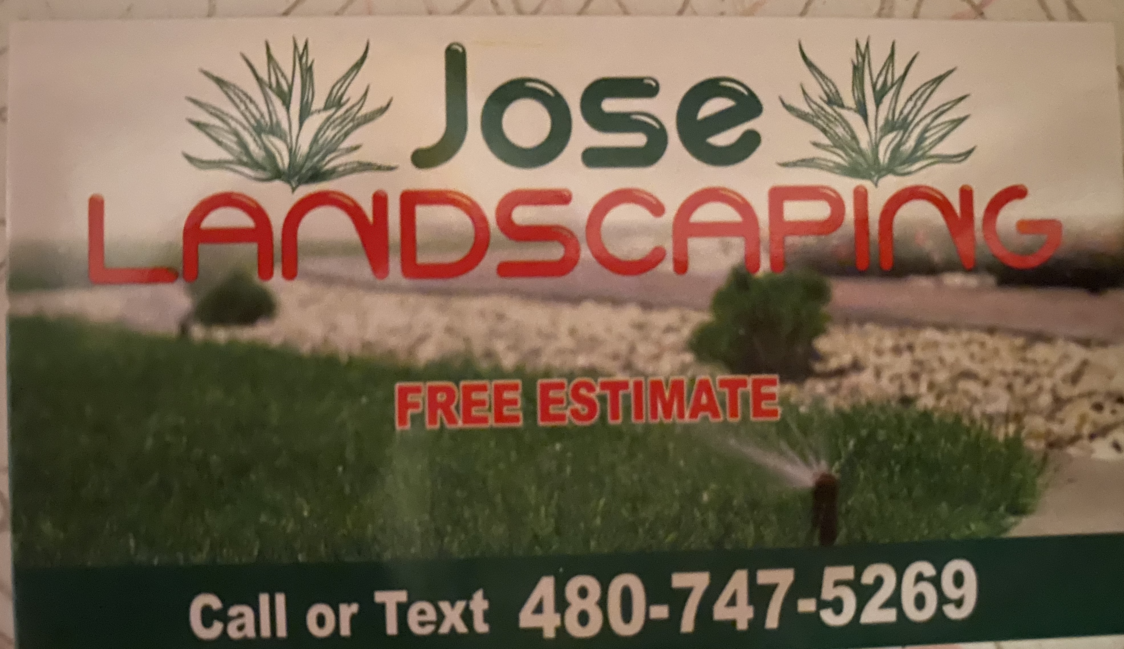 Logo for Jose Landscaping