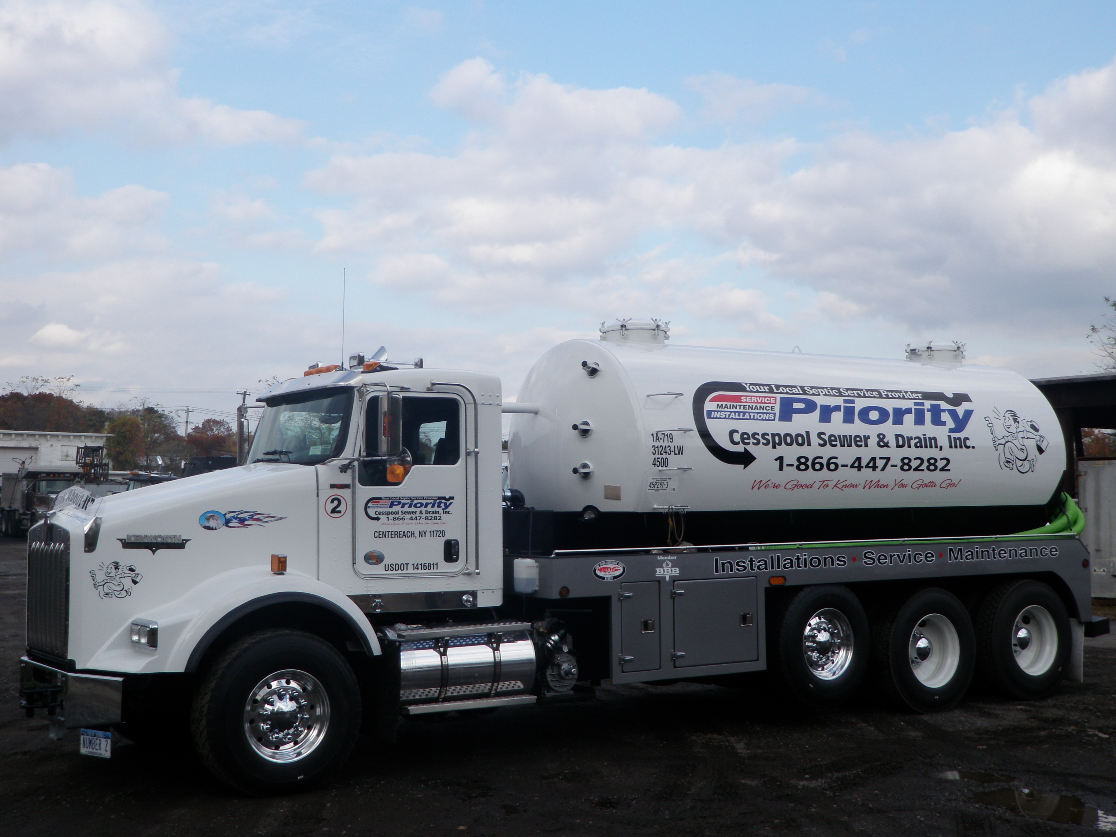 Logo for PRIORITY CESSPOOL SEWER & DRAIN, INC
