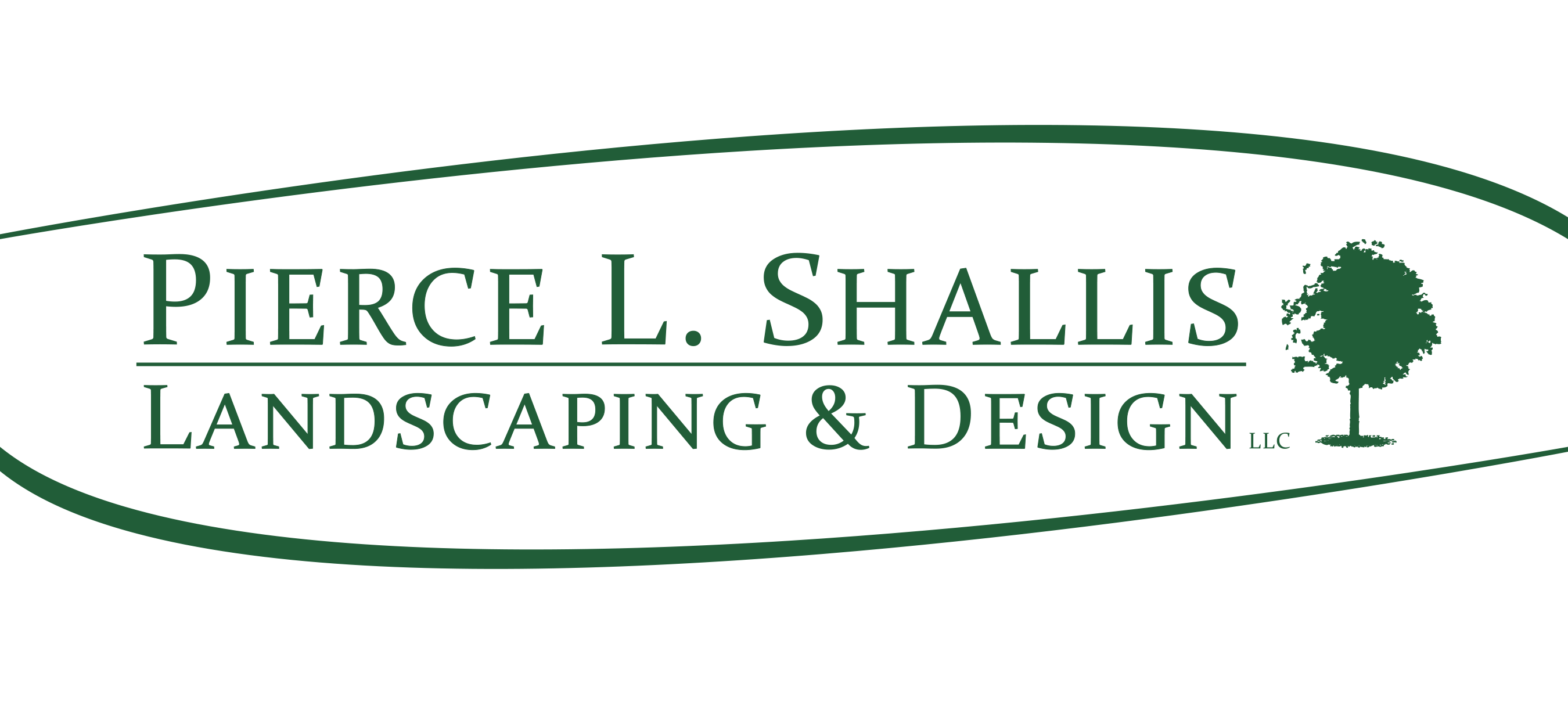 Logo for Pierce L Shallis Landscaping & Design