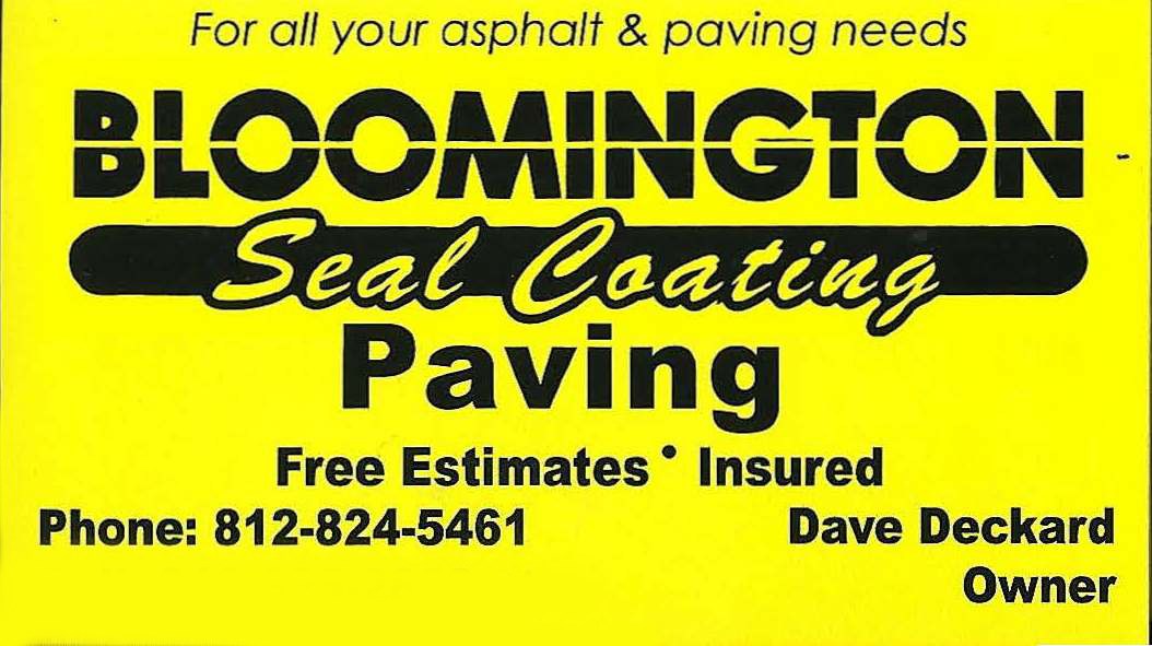 Bloomington Seal Coating & Paving logo