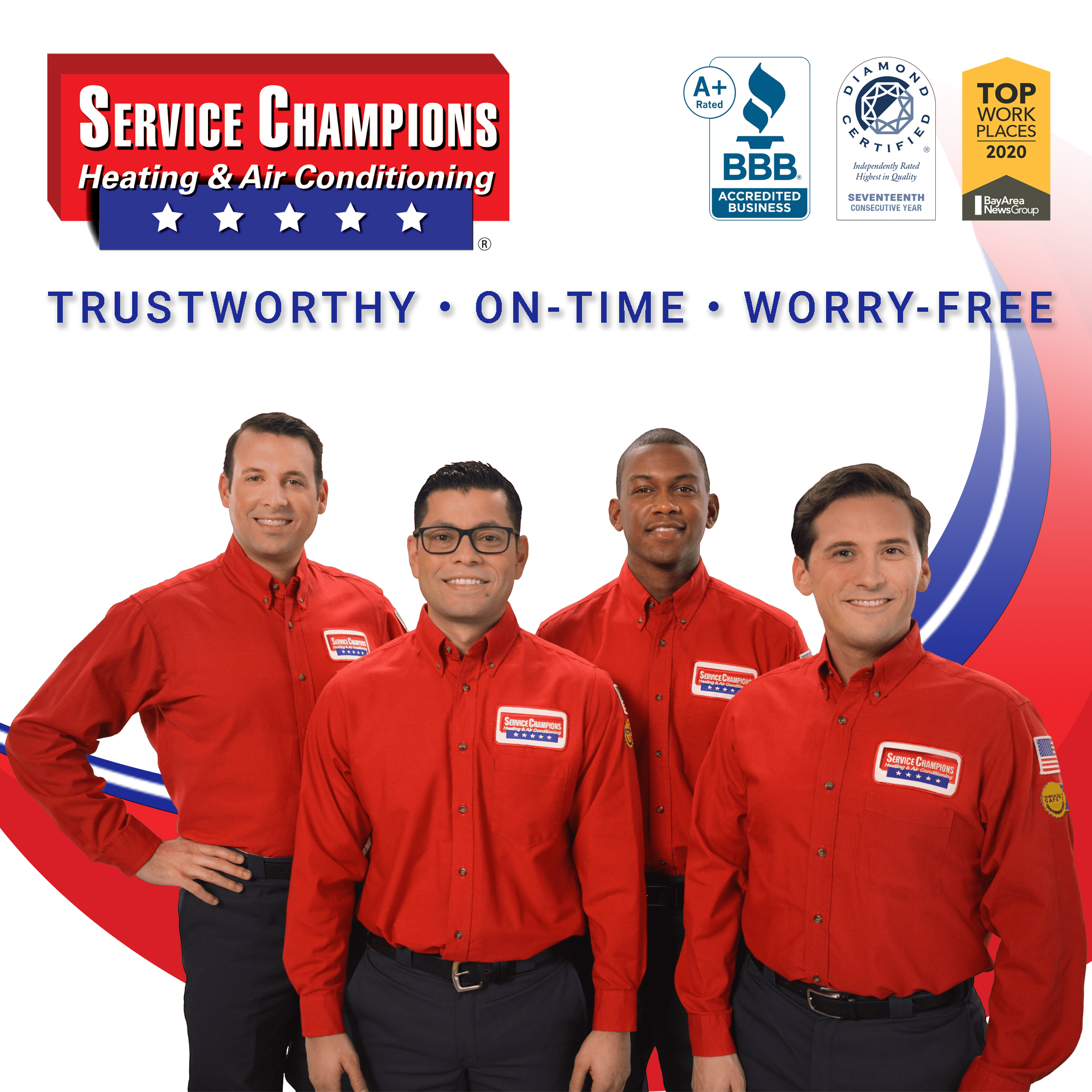 Logo for Service Champions Heating & Air Conditioning