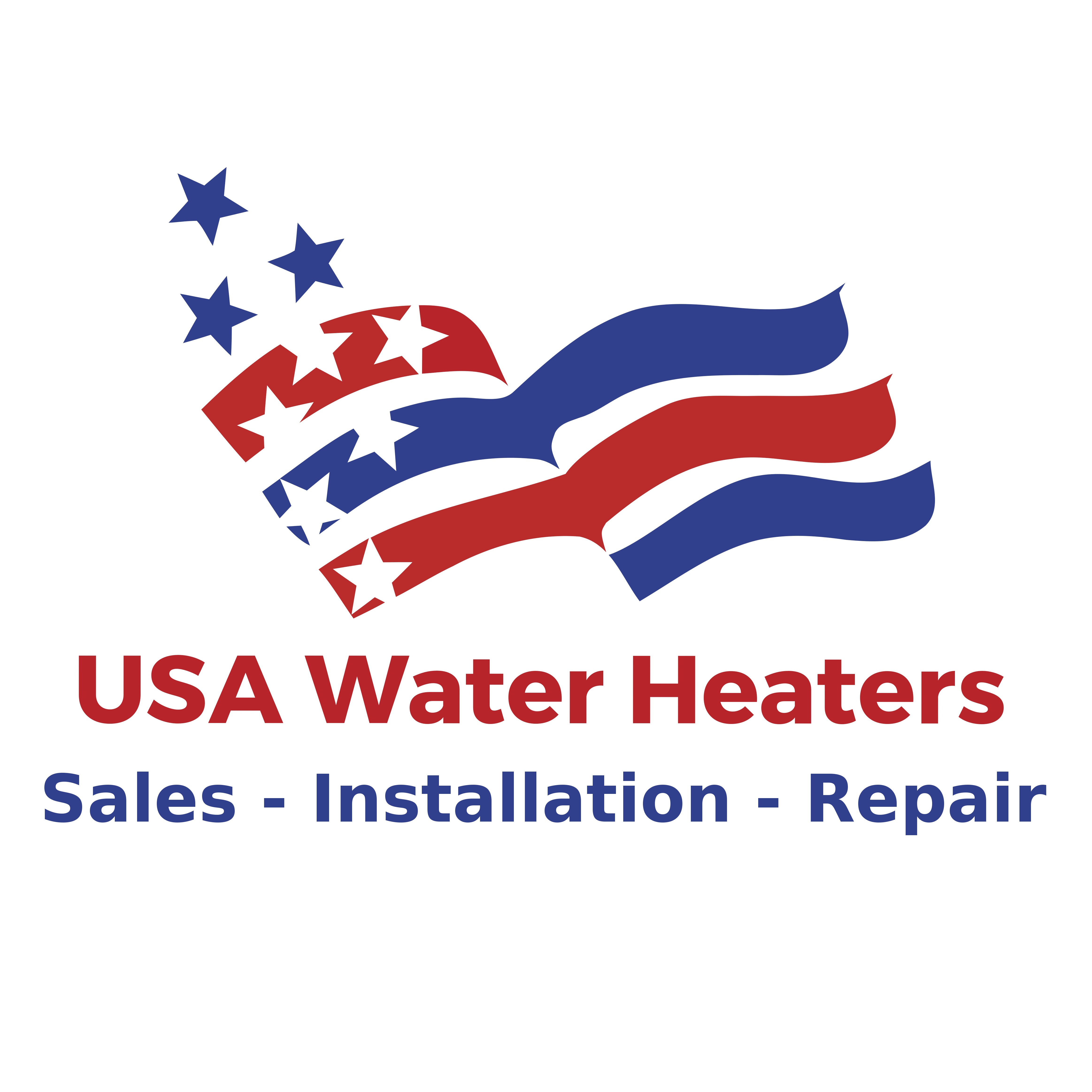 Logo for USA Water Heaters - Installation & Repair